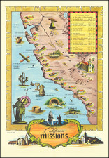 Pictorial Maps and California Map By R.M.K