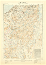 Holy Land Map By Palestine Exploration Fund