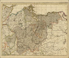 Norddeutschland Map By Gerard & Leonard Valk