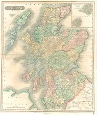 Europe and British Isles Map By John Thomson