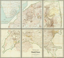 South Africa Map By Gustav A. Troye