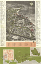 [Waikiki]  Waikiki Photo-Guide Map
 By M.H. Carter