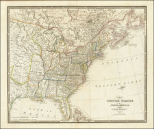 United States, Midwest and Plains Map By James Wyld