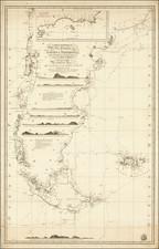 South America, Argentina and Chile Map By Direccion Hidrografica de Madrid