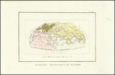 (Ptolomeic World Map) Geografia Sistematica di Tolomeo