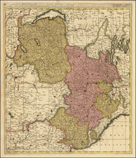 Northern Italy Map By Gerard & Leonard Valk