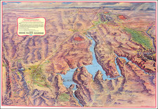 Arizona, Nevada and Pictorial Maps Map By Union Pacific Railroad Company