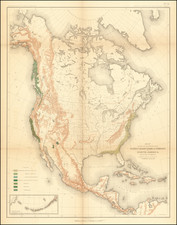 North America Map By Julius Bien