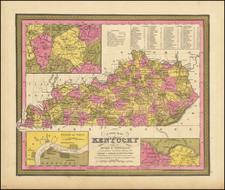 South Map By Samuel Augustus Mitchell