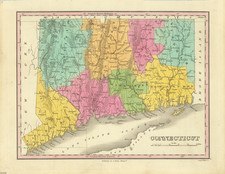 Connecticut Map By Anthony Finley