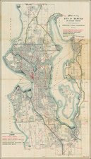  Map By Virgil Gay Bogue / Seattle Municipal Plans Commission