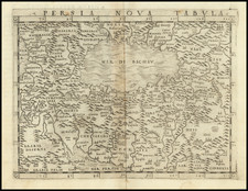 (1st Modern Map of Persia)  Persia Nova Tabula 