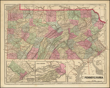 Pennsylvania Map By Charles Morse