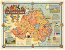 Ireland Map By Ernest Clegg
