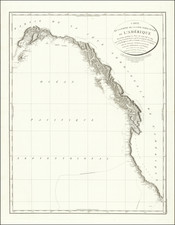 Pacific Northwest, Oregon, Washington, Alaska, California and British Columbia Map By George Vancouver