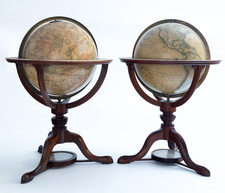 Globes & Instruments Map By John Smith  &  John Cary