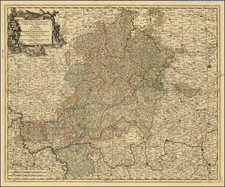 Mitteldeutschland Map By Gerard Valk