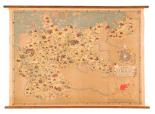 Pictorial Maps, World War II and Germany Map By Deutschen Reiseverkehr / Reichsbahnzentrale / Reimer