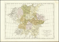 Germany Map By Francesco Marmocchi