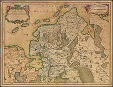 Netherlands Map By Alexis-Hubert Jaillot