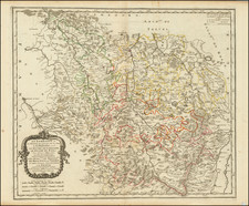 Nord et Nord-Est Map By Nicolas Sanson