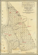 San Diego Map By A.B. Titus