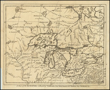 Midwest, Plains and Canada Map By London Magazine