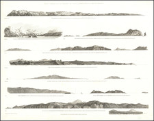 Alaska, Baja California, Chile and California Map By George Vancouver