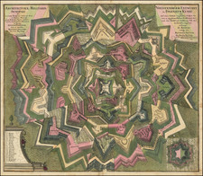 Curiosities Map By Matthaus Seutter