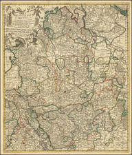Norddeutschland and Mitteldeutschland Map By Peter Schenk Junior