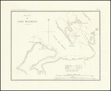 Plan Du Port Mulgrave By Eugene Duflot De Mofras