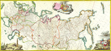 Russia, Ukraine, Baltic Countries and Russia in Asia Map By Paolo Santini