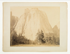 Yosemite and Photographs Map By Carleton E. Watkins