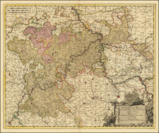 Mitteldeutschland Map By Gerard Valk