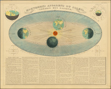 Celestial Maps Map By J. Andriveau-Goujon