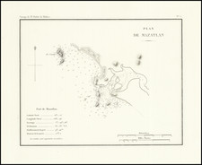 Plan De Mazatlan By Eugene Duflot De Mofras