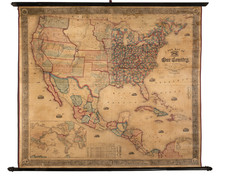 United States Map By Charles Morse  &  Samuel Gaston