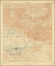 Los Angeles Map By U.S. Geological Survey