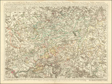 Mitteldeutschland Map By Jean de Beaurain