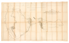 Plains, Southwest, Arizona, Colorado, Utah, Nevada, Rocky Mountains, Colorado, Idaho, Utah, Wyoming, Oregon and California Map By John Charles Fremont