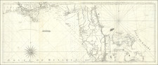 Florida, South, Southeast and Bahamas Map By Georges Louis Le Rouge