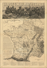 France Map By Harper's Weekly