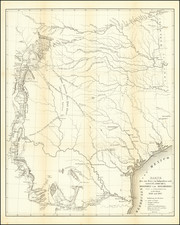 Texas, Mexico and Rare Books Map By Frederick Adolphus Wislizenus