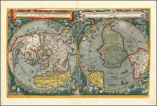 World Map By Cornelis de Jode
