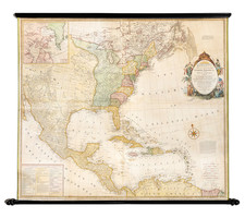 United States and North America Map By Carington Bowles