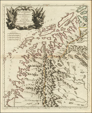 Norway Map By Guillaume Sanson