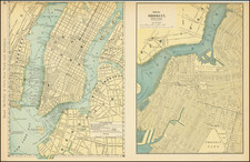 New York City Map By Rand McNally & Company