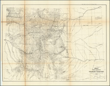 Colorado and Colorado Map By U.S. General Land Office Survey