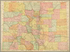 Colorado and Colorado Map By Rand McNally & Company