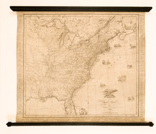 United States Map By Thomas Kensett  &  W. Shelton